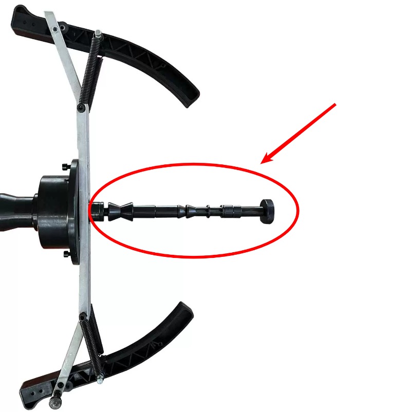 Tire Balance Machine - Adattatore per Equilibratura Ruote Moto, Morsetto
