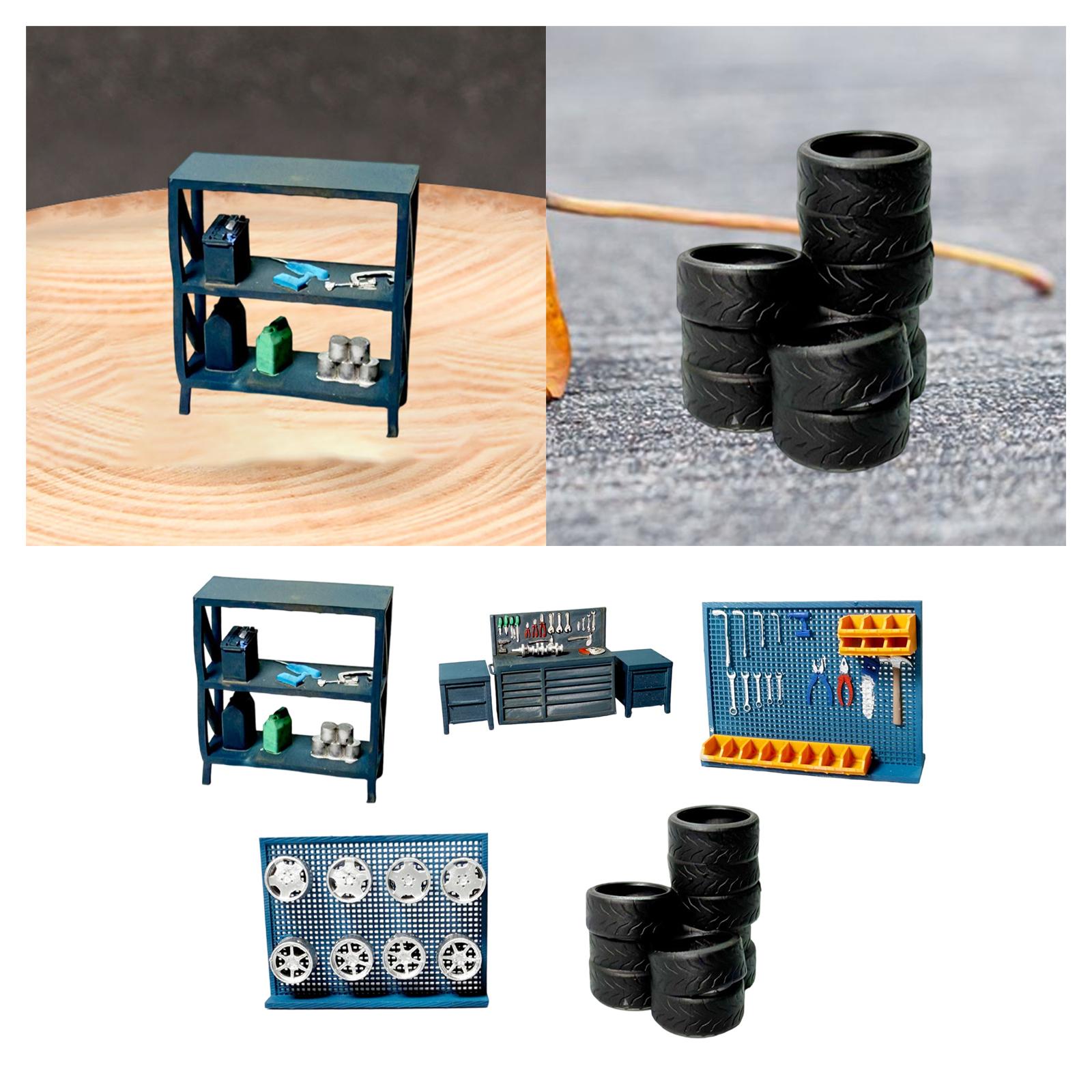 1/64 Diorama Accessorio per ga - Auto Repair Shop Layout recensione e prezzo