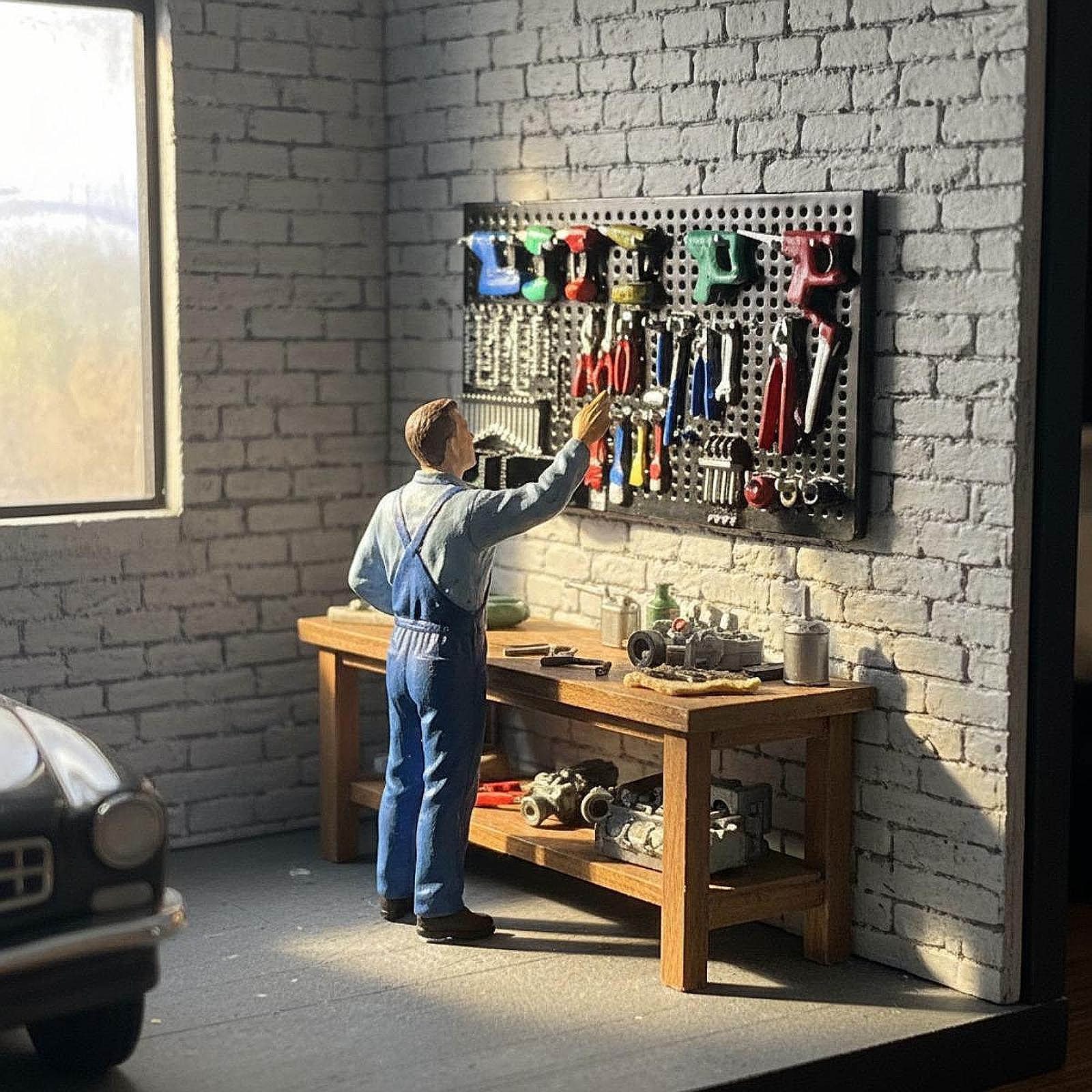 Modellino di trapano elettrico - Auto Repair Shop Layout recensione e prezzo